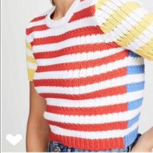 Alice and Olivia striped sweater